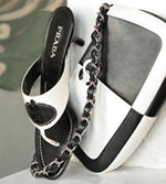 Prada Shoes and Chanel Bag at bluefly.com